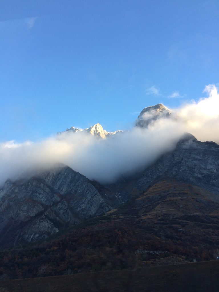 Photo du massif des Bauges en Savoie.